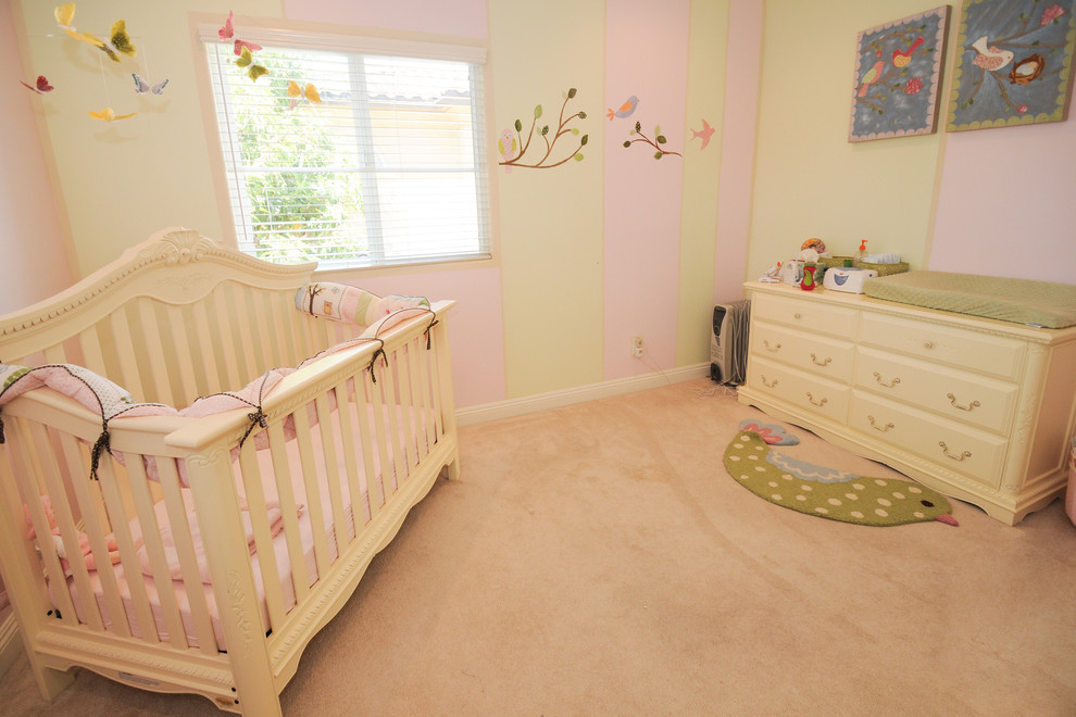 Example of a tuscan nursery design in Los Angeles