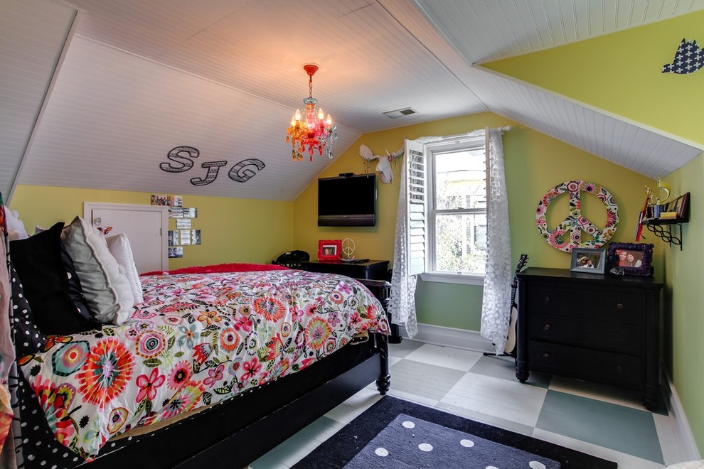 This is an example of a classic kids' bedroom in Nashville.