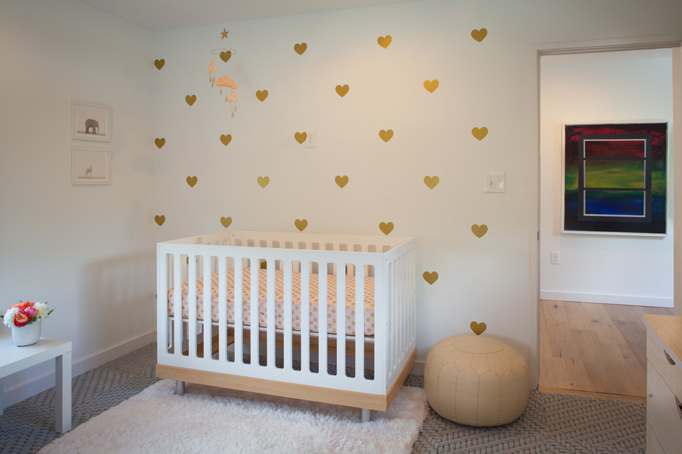 This is an example of a retro nursery in Austin.
