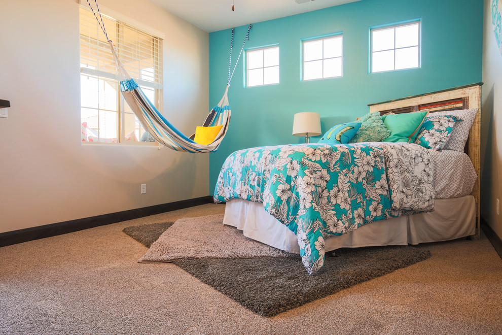 Design ideas for a coastal kids' bedroom in Salt Lake City.