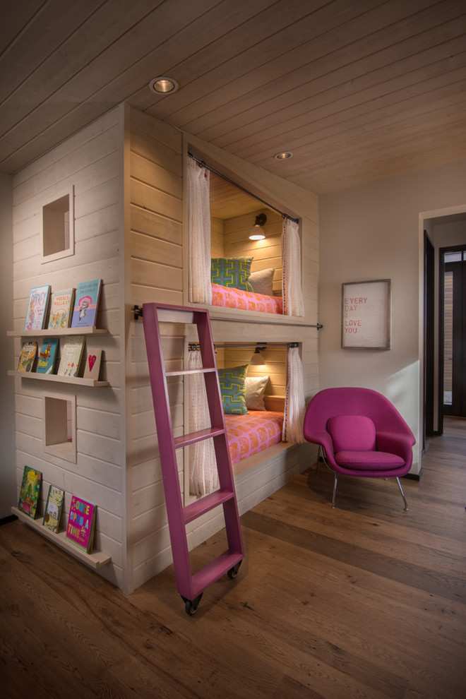 Inspiration for a rustic kids' room remodel in Boise