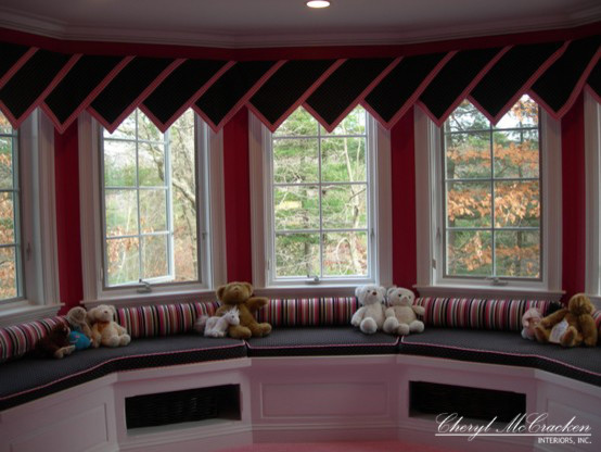 Example of a classic kids' room design in Boston