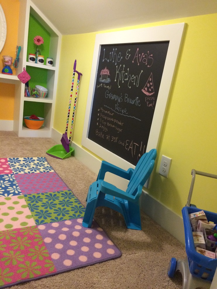 Inspiration for a classic gender neutral playroom in Raleigh.