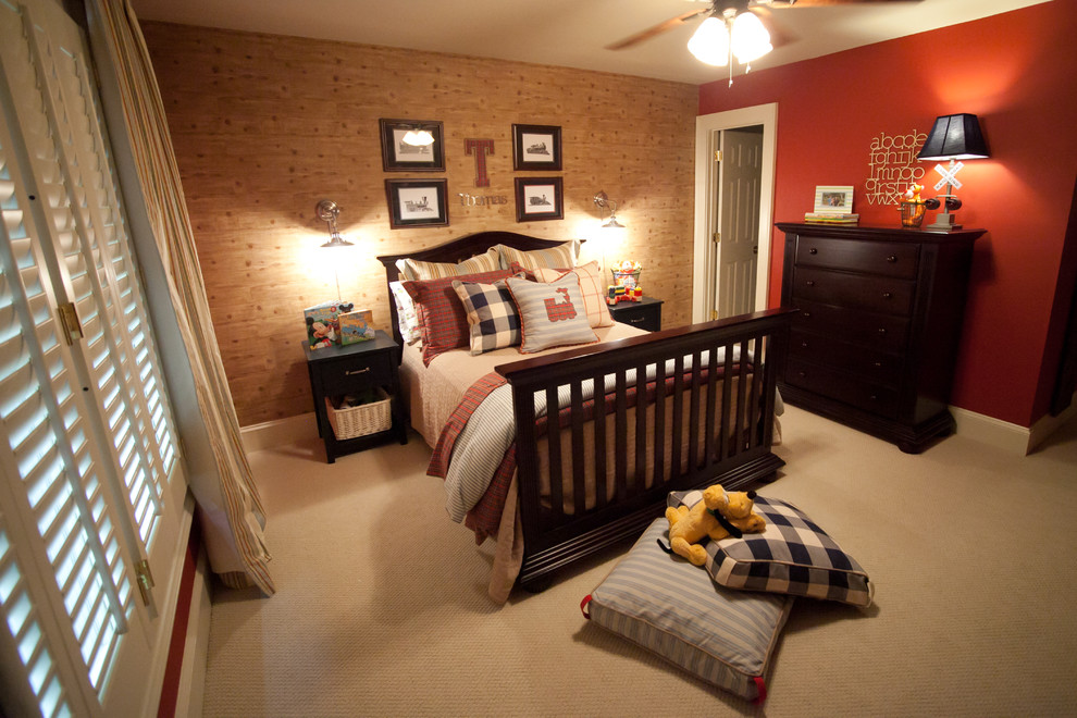 Inspiration for a classic kids' bedroom in Atlanta.