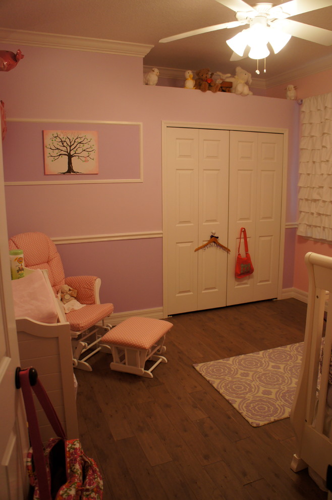 This is an example of a traditional kids' bedroom in Tampa.