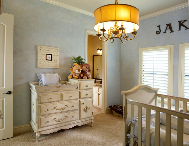 This is an example of a classic nursery in Dallas.