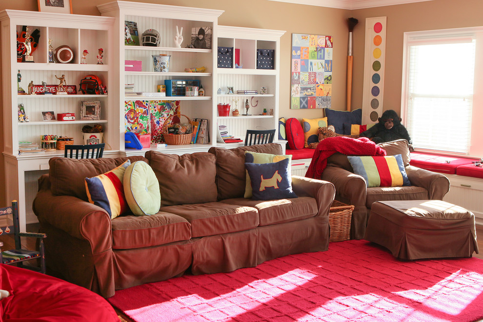 Inspiration for an eclectic kids' room remodel in Columbus