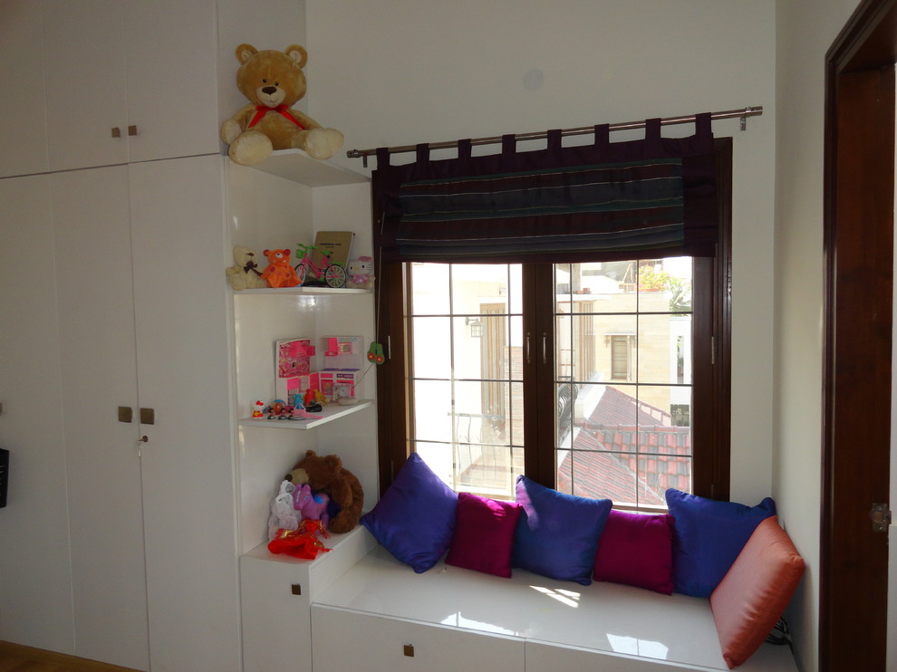 This is an example of a contemporary kids' bedroom in Bengaluru.