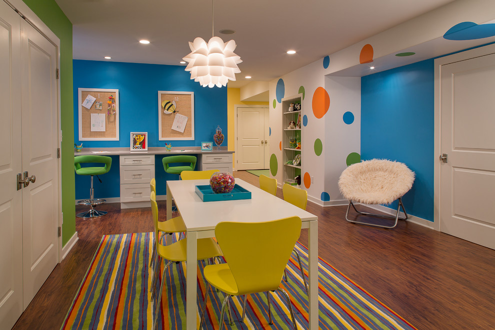 Kids' room - contemporary kids' room idea in New York