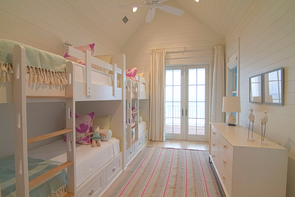 Inspiration for a coastal kids' room remodel in Miami