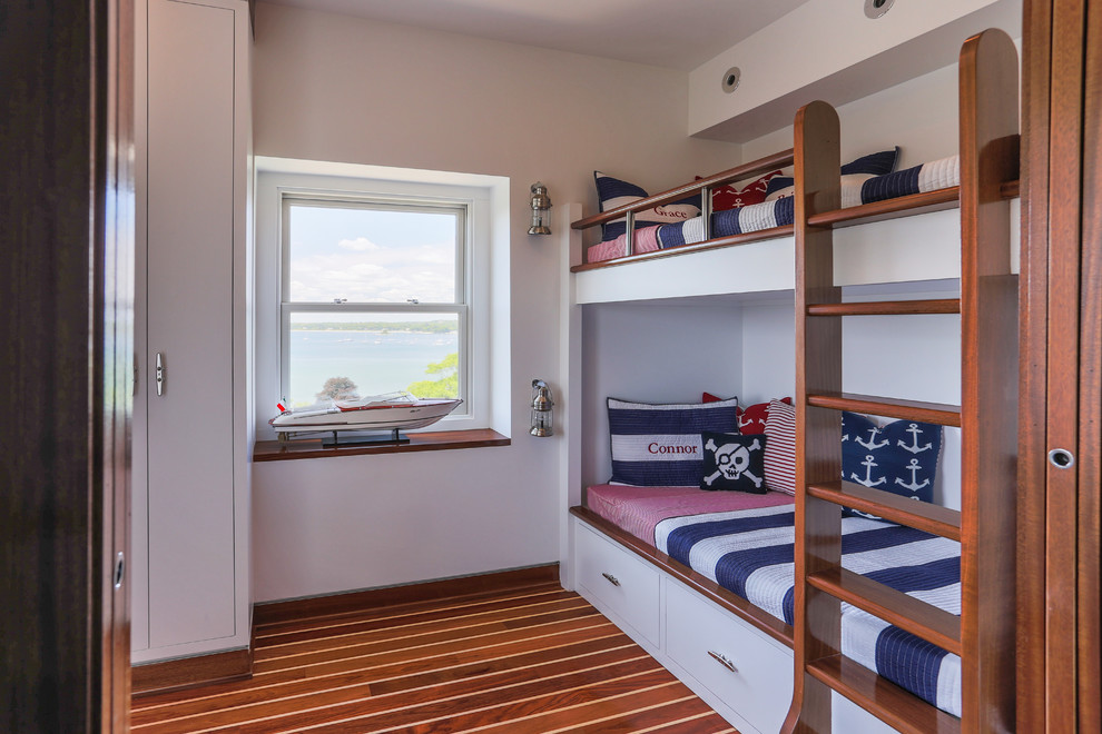 Photo of a coastal kids' bedroom in Other.