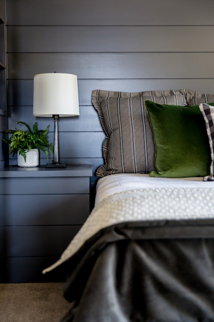 Beaumont Bay Rustic Bedroom Salt Lake City by Blanc Noir