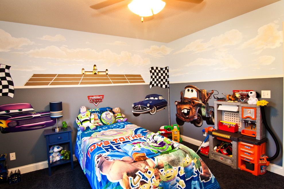 Example of a classic kids' room design in Chicago