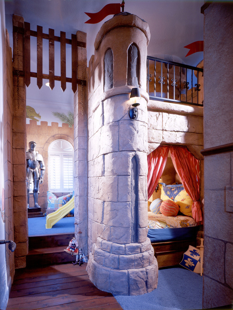 Idéer för vintage pojkrum kombinerat med sovrum och för 4-10-åringar