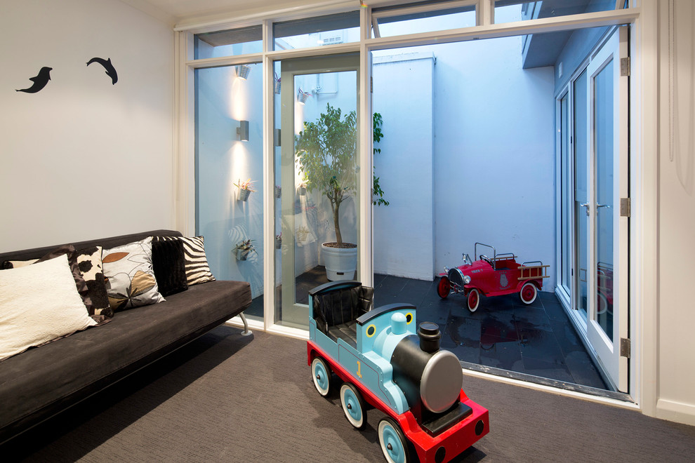 シドニーにあるコンテンポラリースタイルのおしゃれな子供部屋の写真