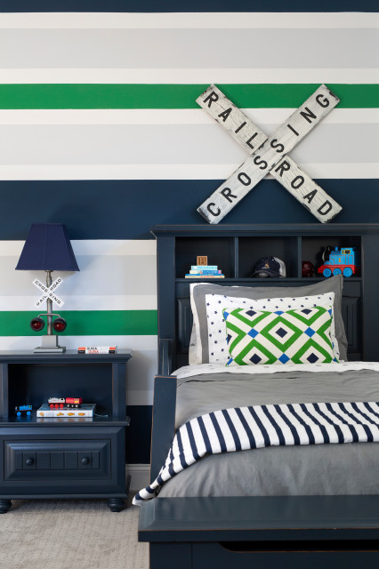 Navy kids bed sale