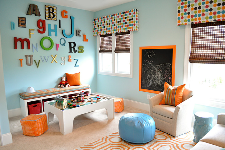 Kids' room - contemporary kids' room idea in Charlotte