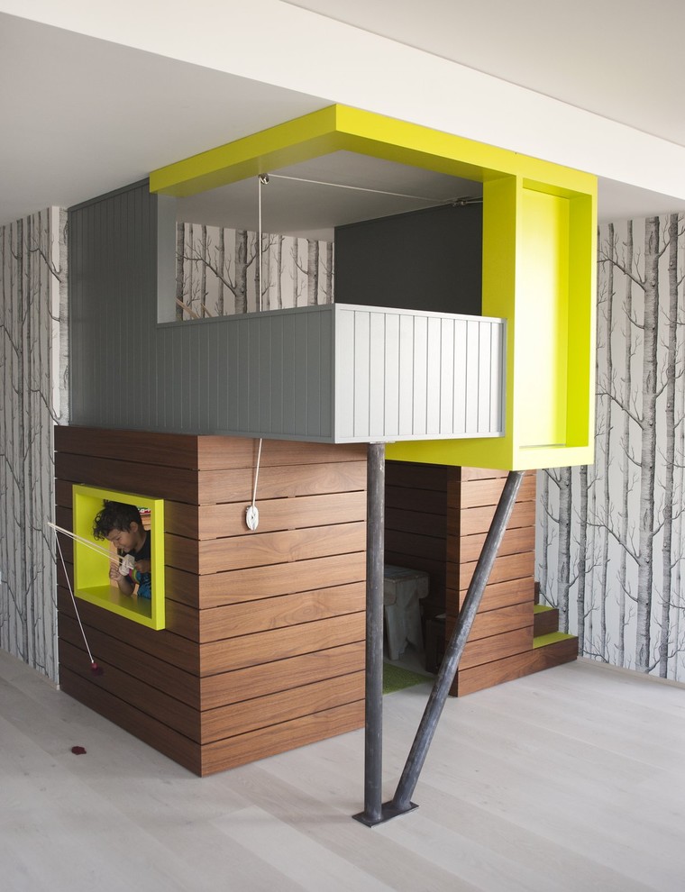 Playroom - eclectic playroom idea in New York