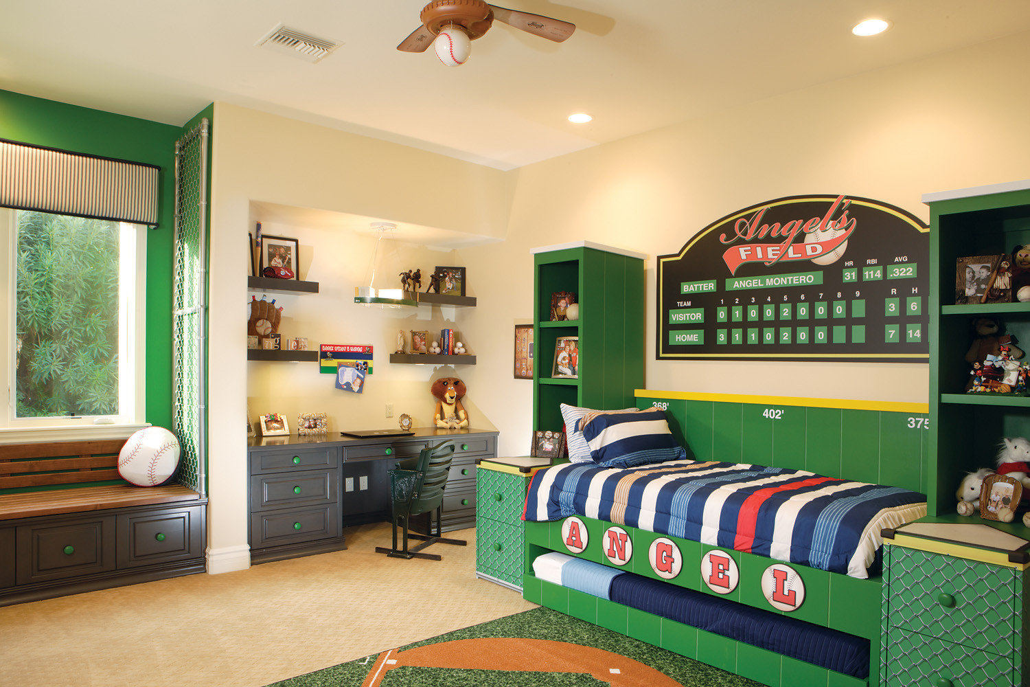 baseball themed bedrooms