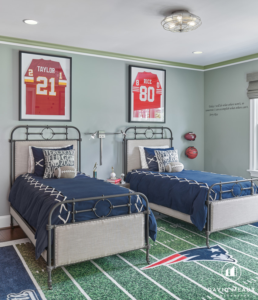 Boys' Sports Themed Bedroom Kids DC Metro by David Meaux