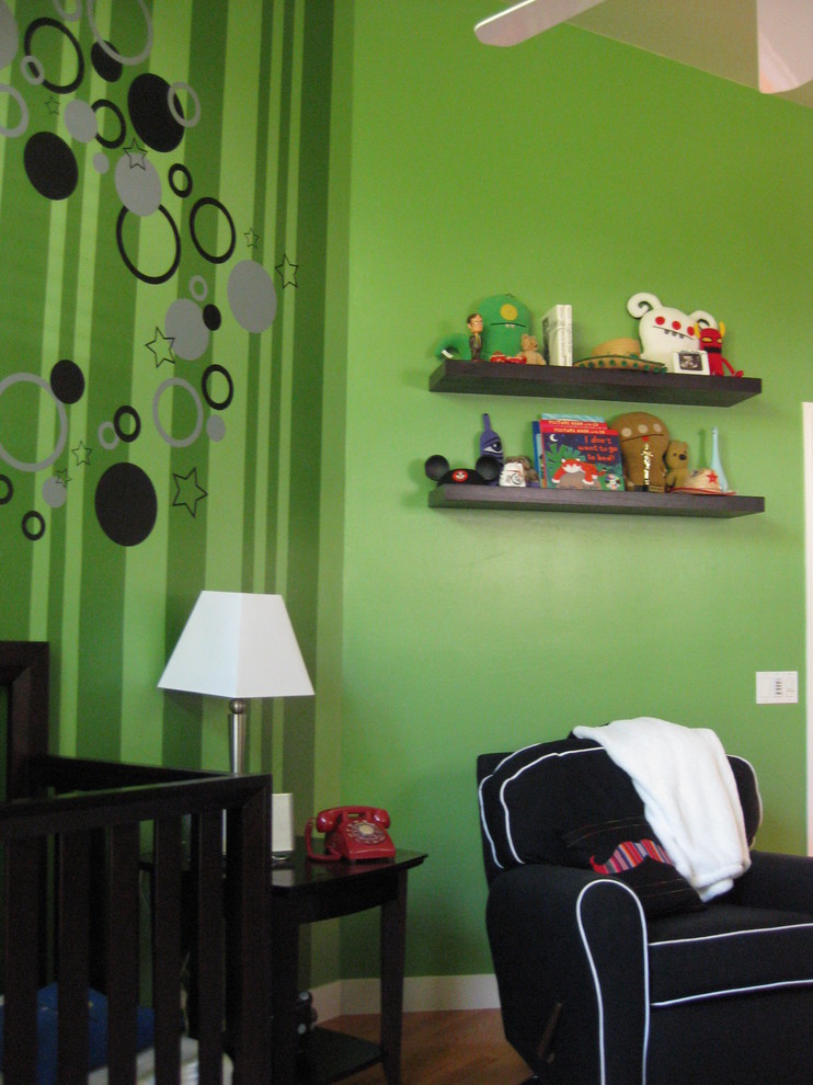 Inspiration for a contemporary kids' room remodel in San Diego