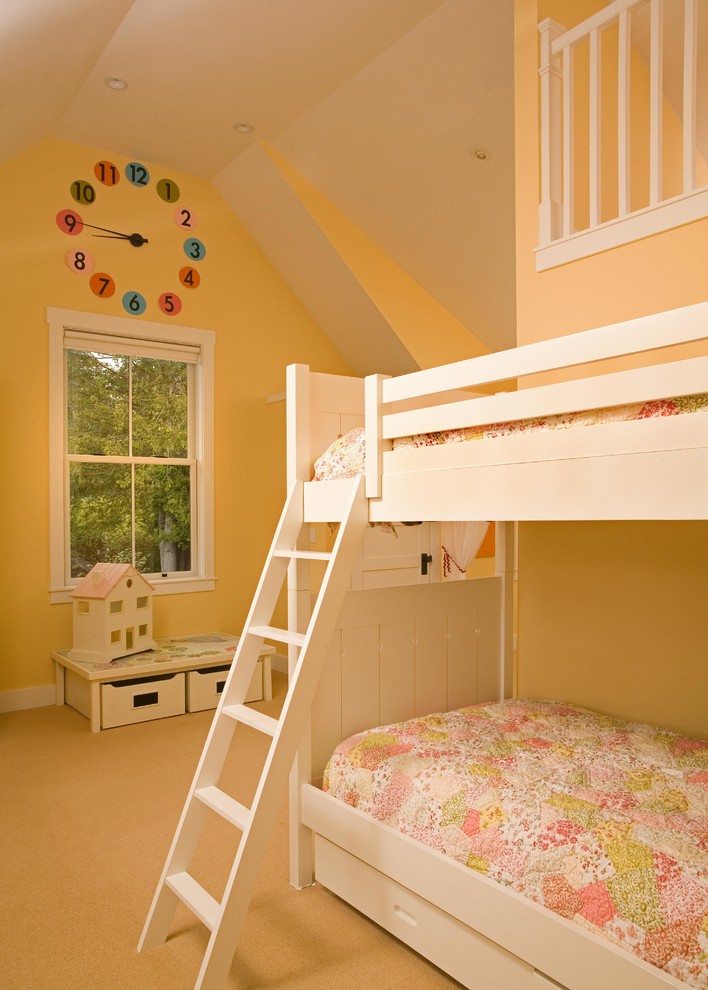 Contemporary kids' bedroom in Seattle.