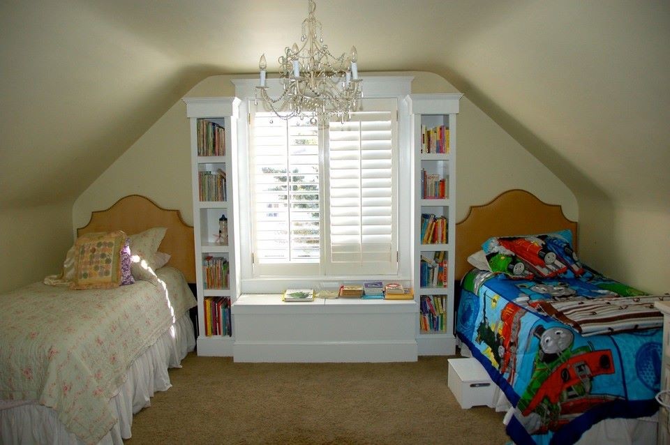 This is an example of a classic kids' bedroom in Salt Lake City.