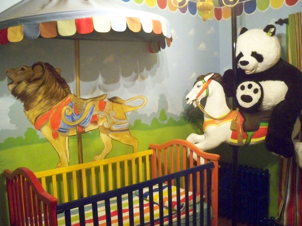 Carousel Nursery Traditional Kids Toronto by Murals By Marg Houzz