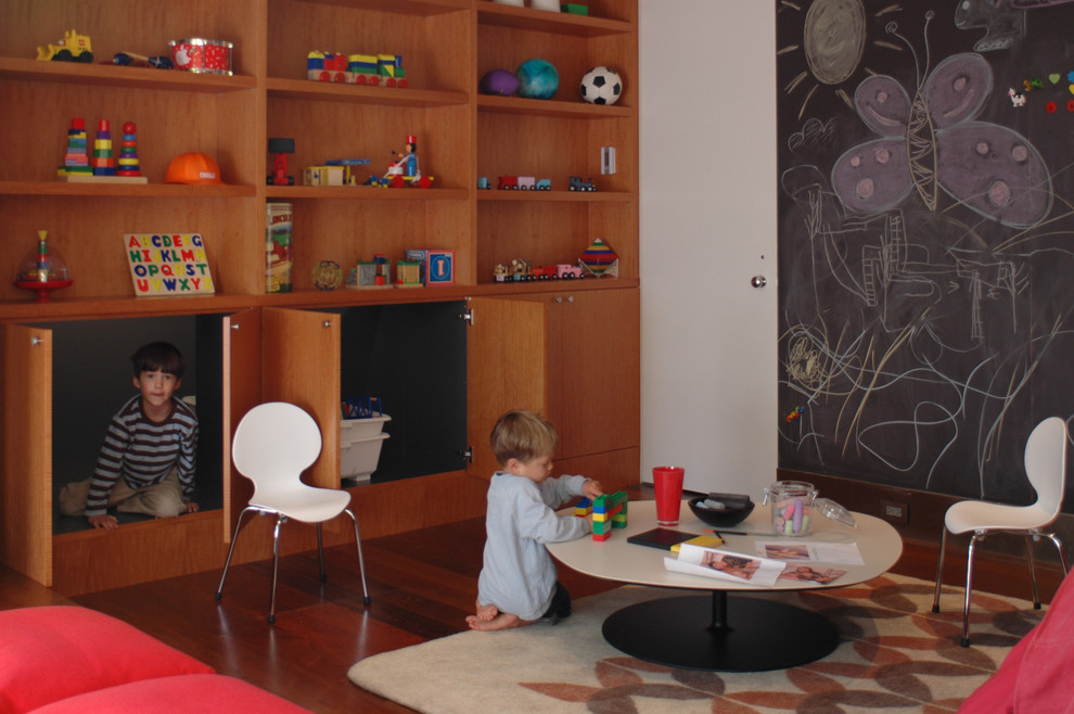 Inspiration for a contemporary playroom remodel in San Francisco