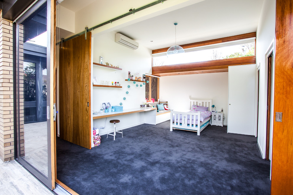 Design ideas for a modern kids' bedroom in Melbourne.