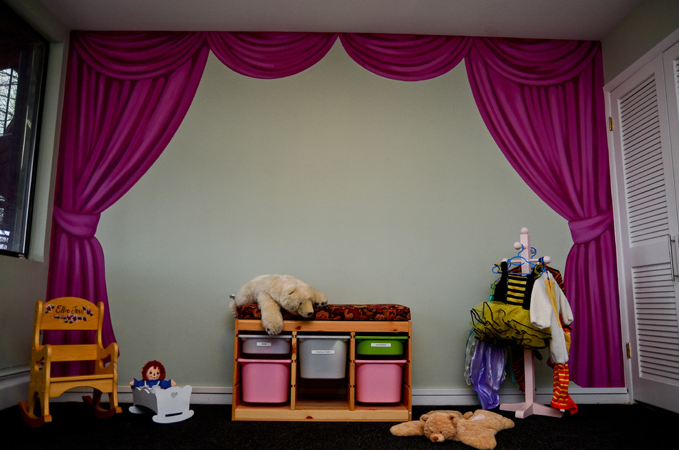 Kids' room - eclectic kids' room idea in Baltimore