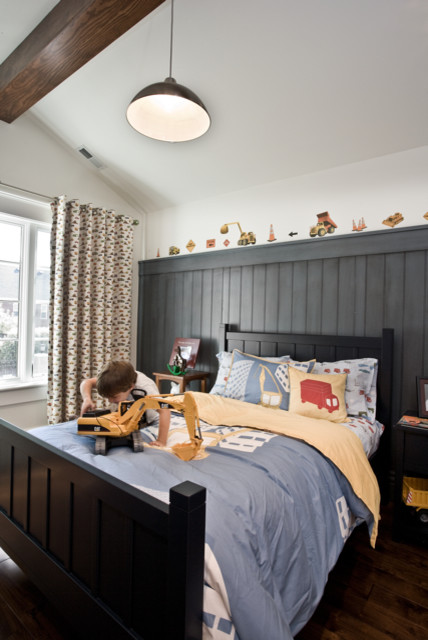 This is an example of a contemporary kids' bedroom in Miami.