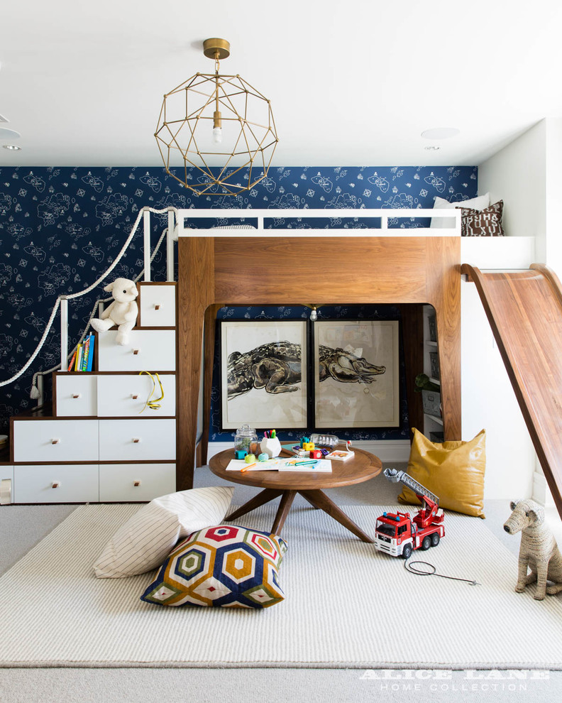 Design ideas for a classic kids' bedroom in Salt Lake City.