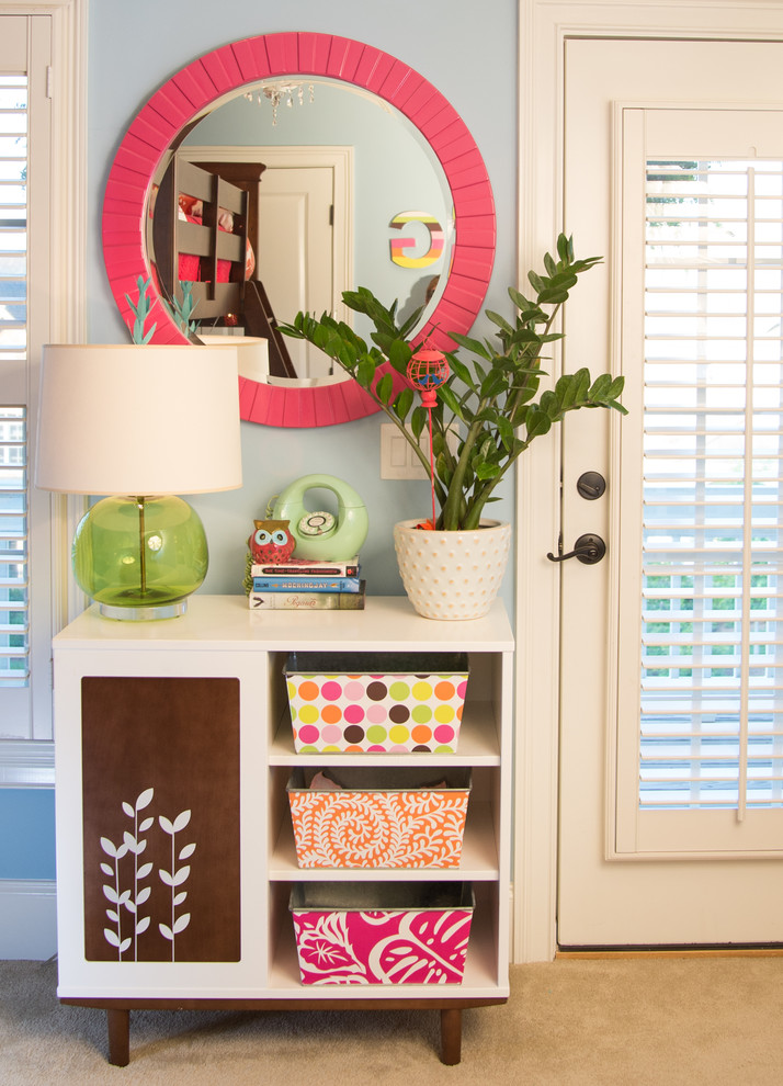 Colorful teen girl's bedroom - Transitional - Kids - Raleigh - by ...