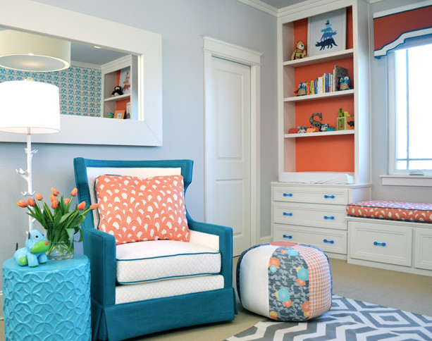 Kids' room - contemporary kids' room idea in Dallas
