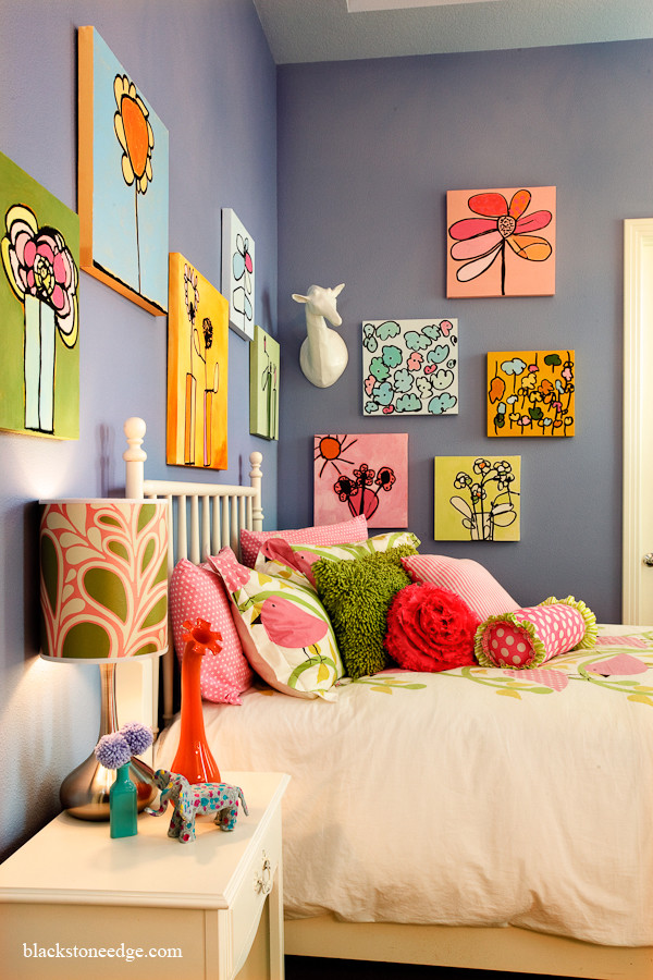 ポートランドにあるコンテンポラリースタイルのおしゃれな子供部屋の写真