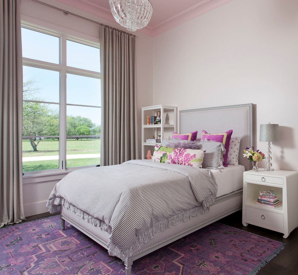 Großes Klassisches Mädchenzimmer mit Schlafplatz in Austin