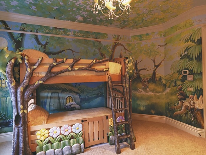Inspiration for an eclectic kids' room remodel in Orlando