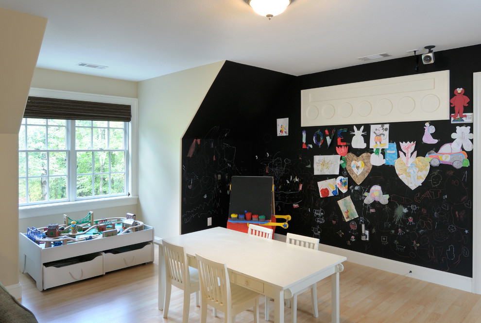 Example of a classic kids' room design in Boston