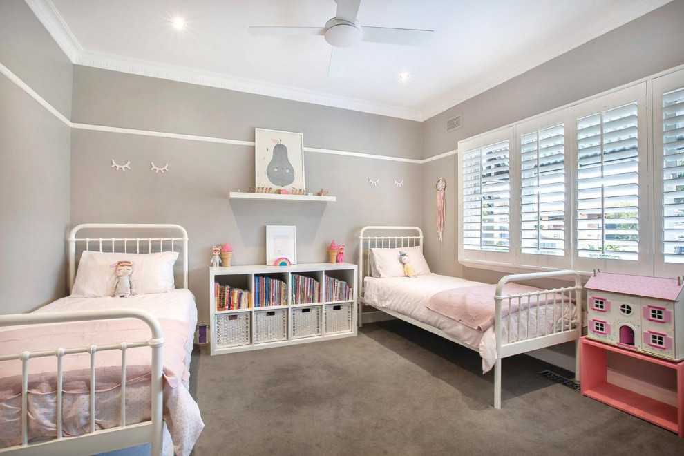Inspiration for a contemporary kids' room remodel in Melbourne