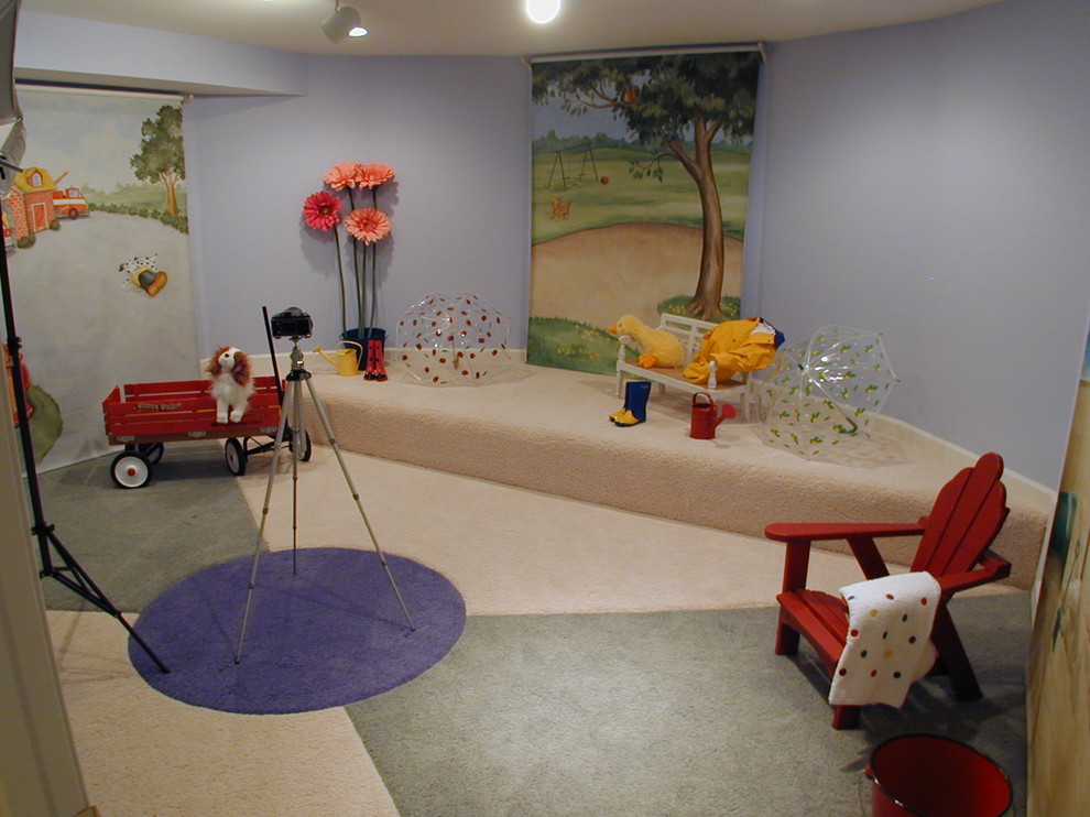 Playroom - contemporary playroom idea in DC Metro