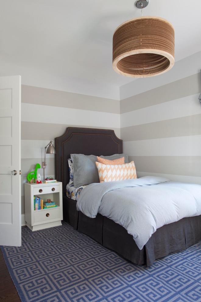 Inspiration for a transitional kids' room remodel in New York