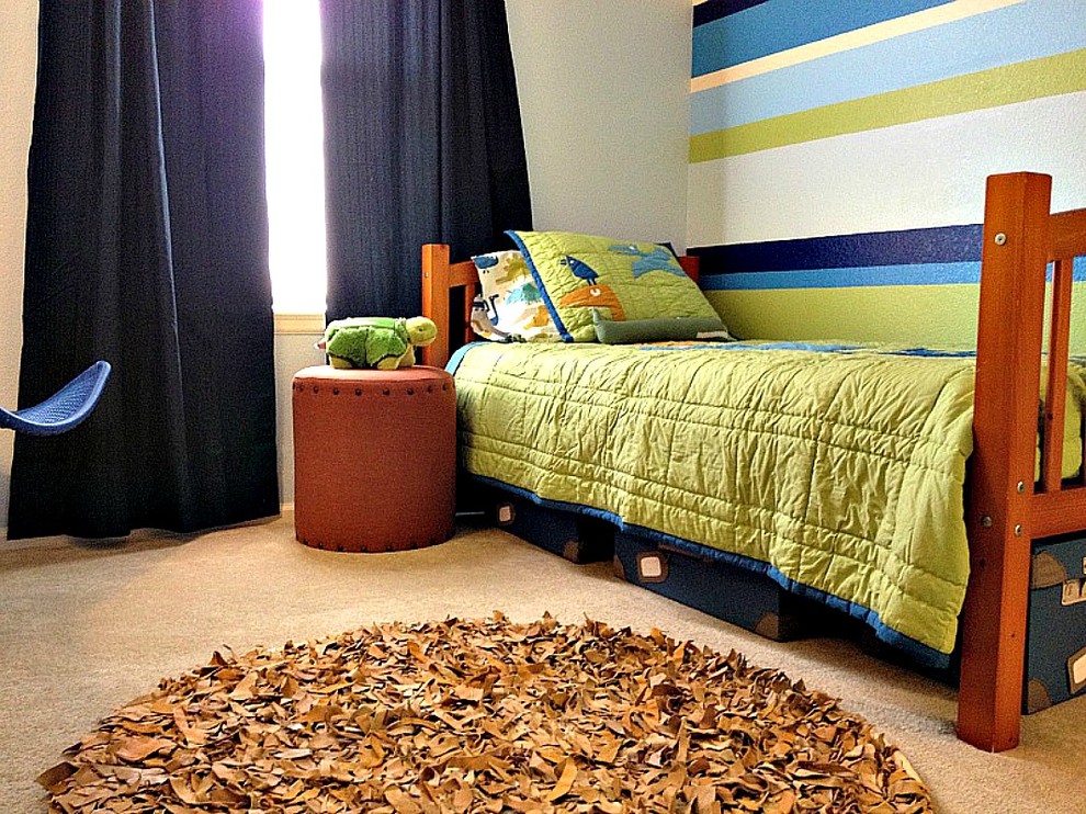 Contemporary kids' bedroom in Denver.