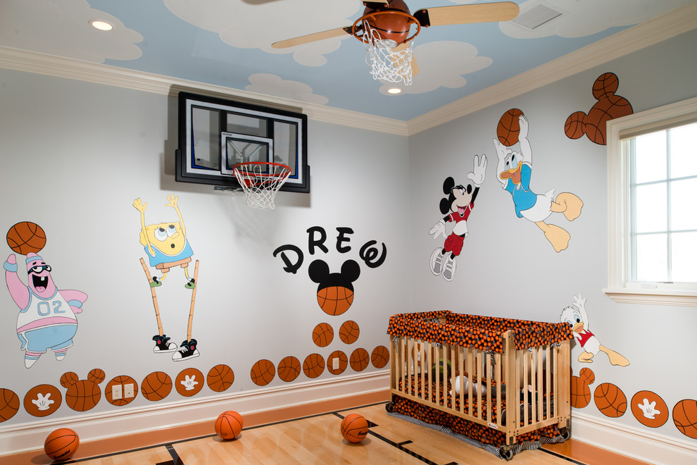 Disney Mickey Mouse Friends Themed Rooms Traditional Kids Orlando By Artisan Incorporated Houzz - Disney Themed Ceiling Lights