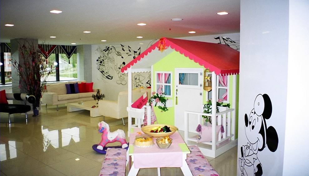 Inspiration for a timeless kids' room remodel in Other