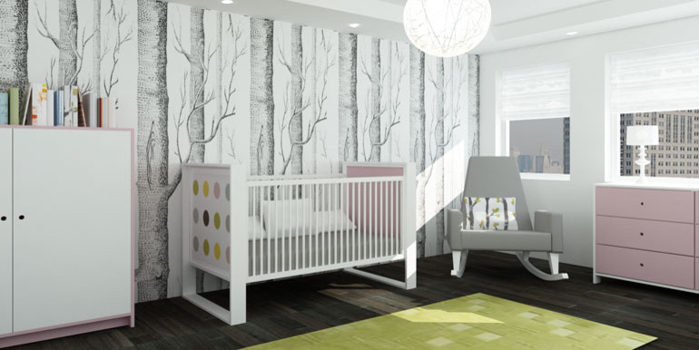 Design ideas for a modern kids' bedroom in New York.