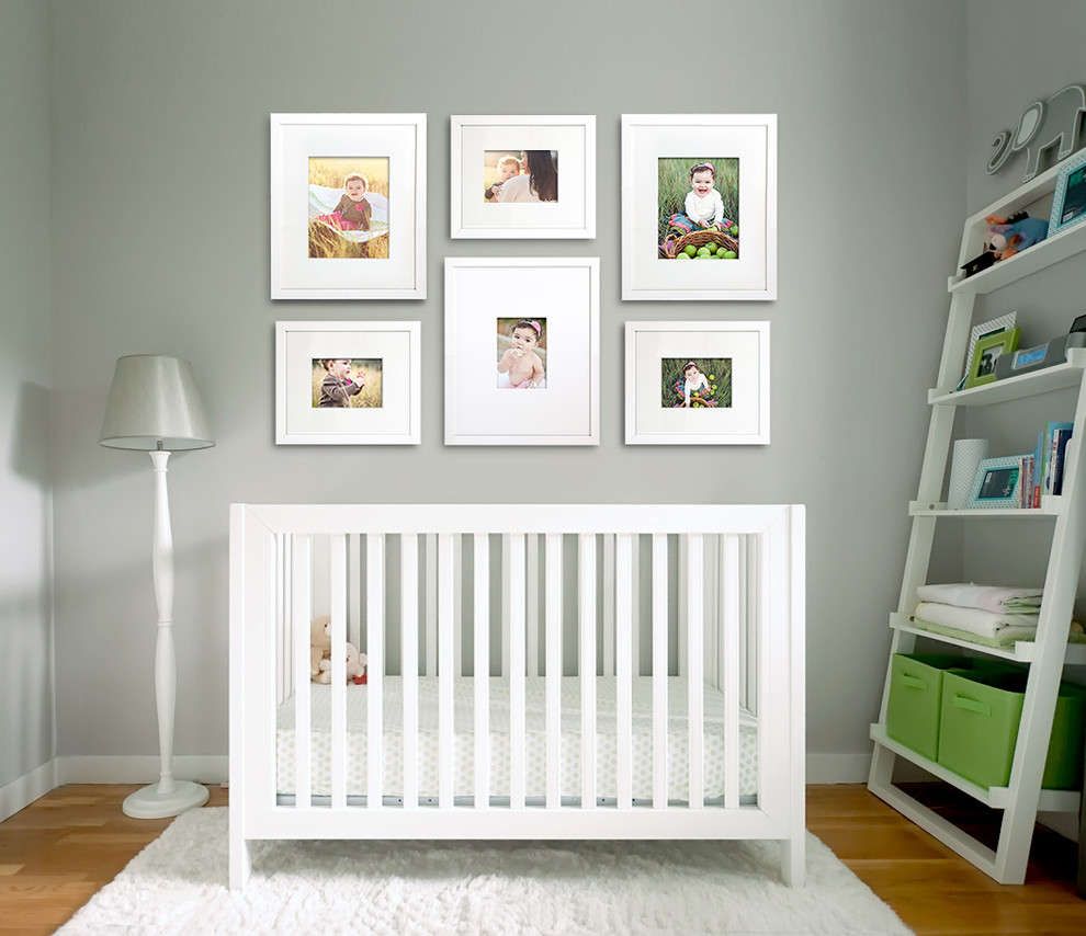This is an example of a traditional nursery in Chicago.