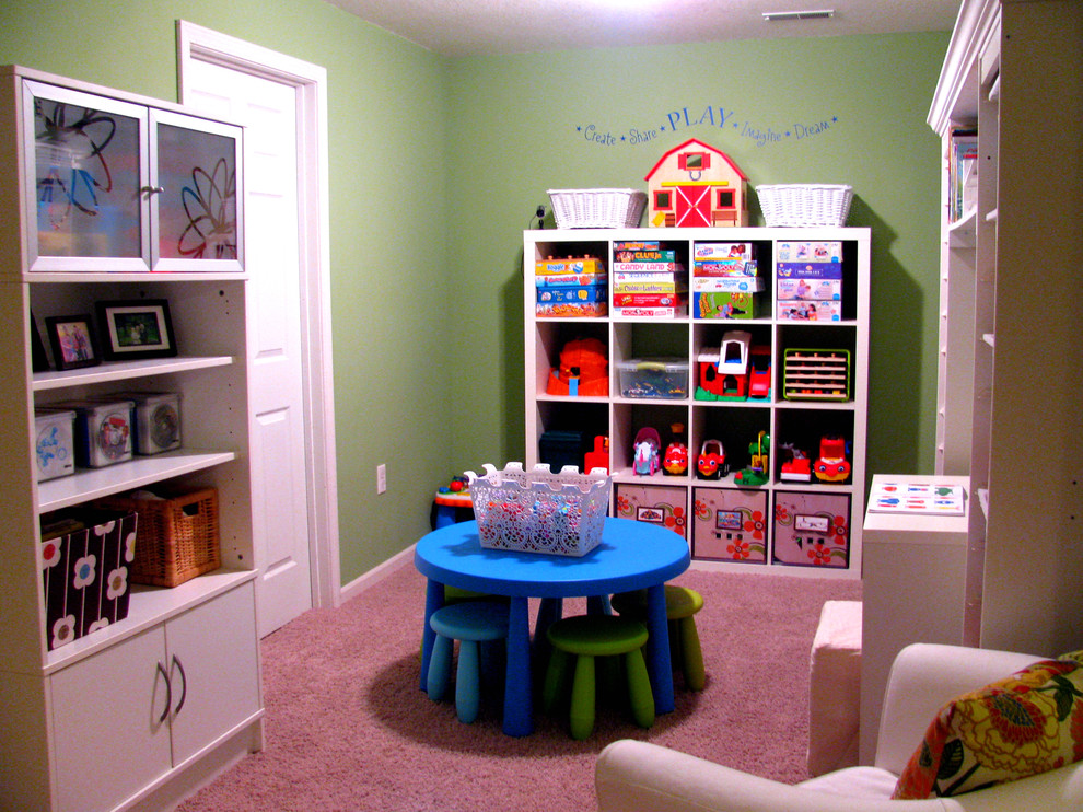 Kids' room - eclectic kids' room idea in Minneapolis