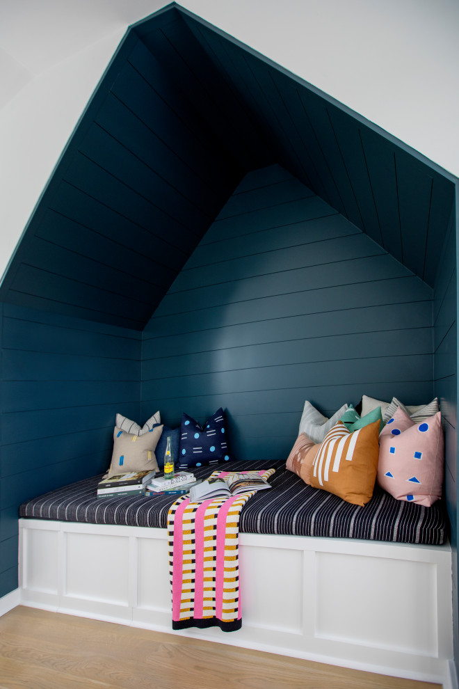Example of a beach style kids' room design in Charleston
