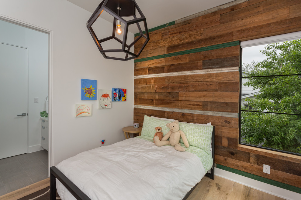 Modernes Kinderzimmer mit Schlafplatz in Austin